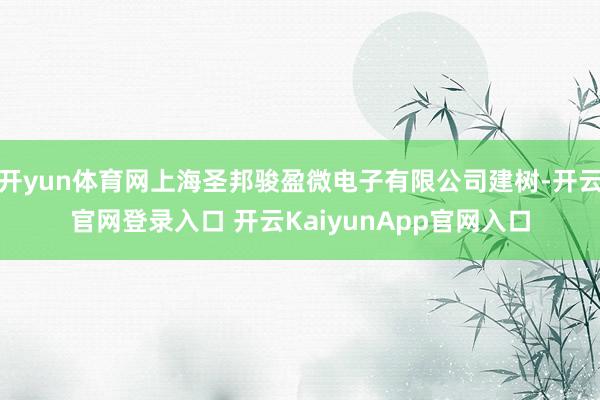 开yun体育网上海圣邦骏盈微电子有限公司建树-开云官网登录入口 开云KaiyunApp官网入口